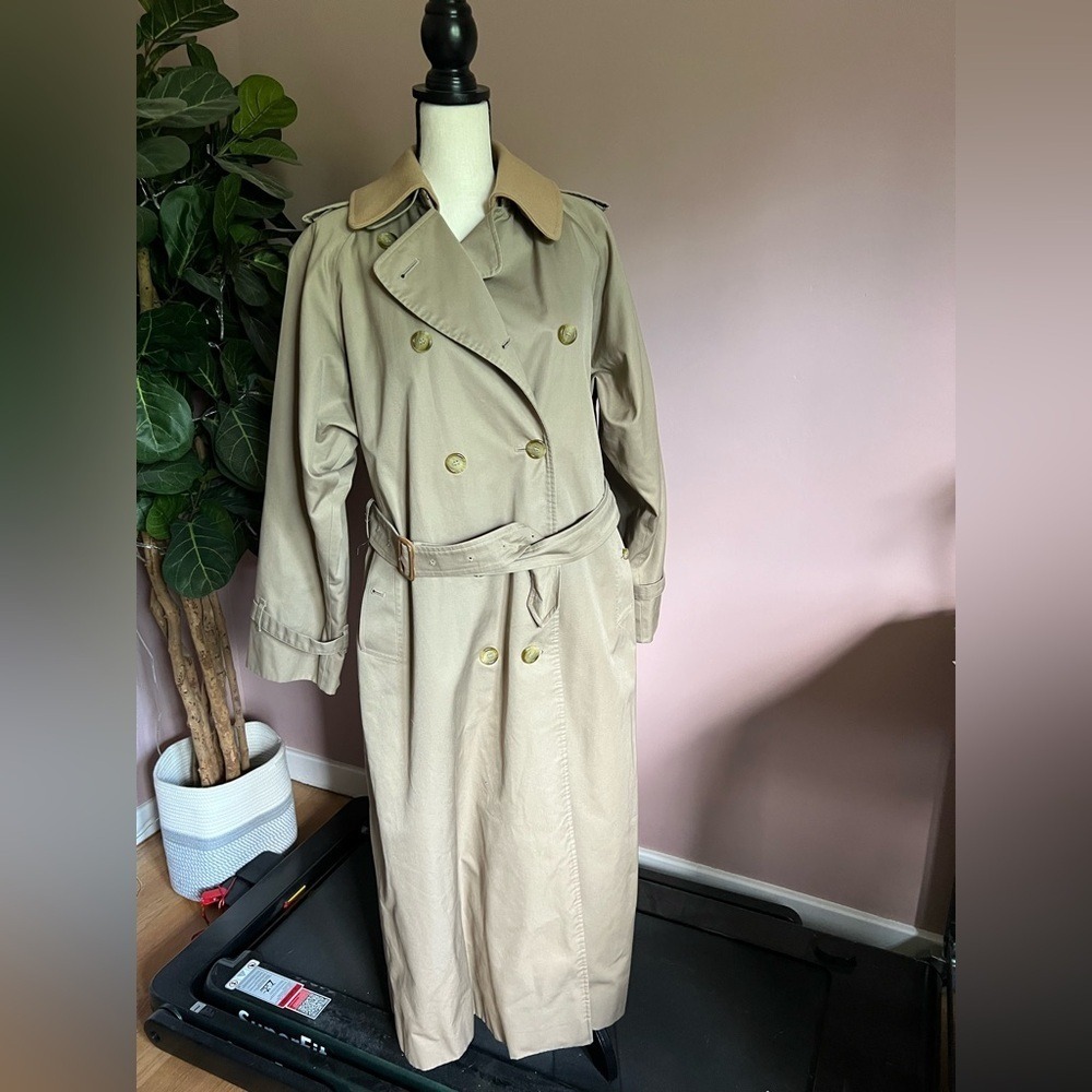 Vintage Burberry Prorsum trench coat Size 14 Extra Extra‎ Long - Picture 1 of 16